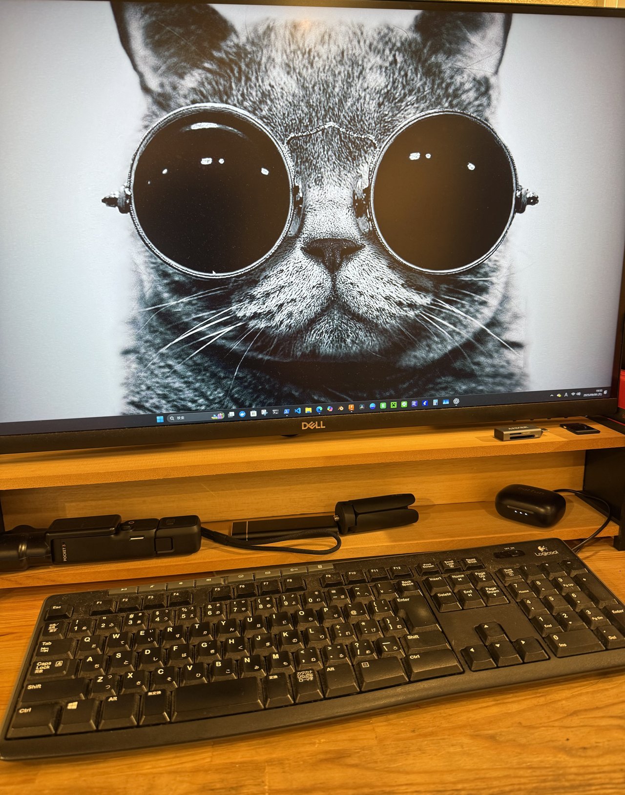 デスクシェルフ足